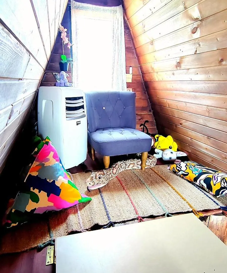 Dağ evi Tiny Garden House Villa Prag